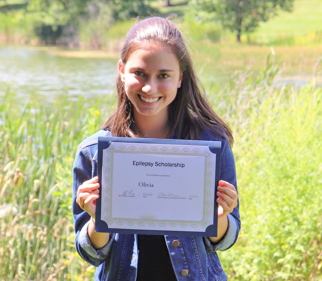 Scholarship Winner Olivia